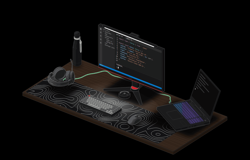 Drawing My Desk in Isometric, With Claude Code and a Few Skills